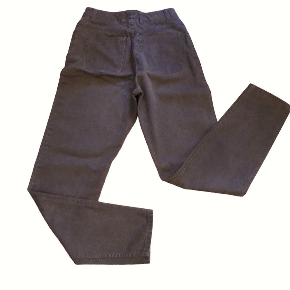 TALBOTS HIGH WAIST DENIM JEANS BROWN SIZE 4